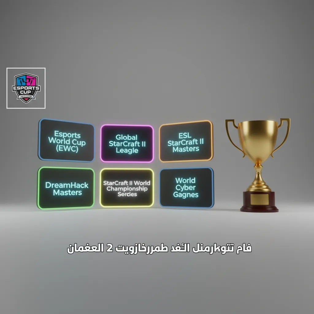 قائمة أبرز بطولات StarCraft II للمراهنة: EWC، GSL، ESL/IEM، TSL، HomeStory، AfreecaTV، WardiTV